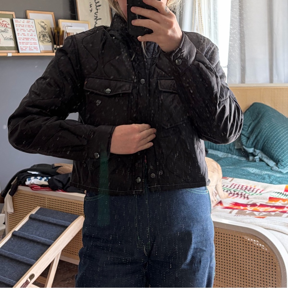 Imogene and Willie X alpha industries cropped shirt jacket Men’s L